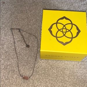 Gold Drusy Kendra Scott Necklace